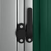 vidaXL Tuinhuis Groen 180,5x97x209,5 cm Gegalvaniseerd Staal