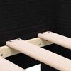 vidaXL Dagbed met hoofdeinde Zwart Eiken 100 x 200 cm Bewerkt hout