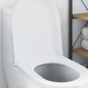 vidaXL Toiletzitting Verstelbaar Wit 48 x 36,5 x 4,5 cm Polypropyleen