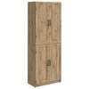 vidaXL Kastenset 2 pcs Bewerkt hout