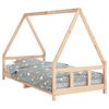 vidaXL Kinderbedframe 90x200 cm massief grenenhout