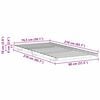 vidaXL Bedframe Bruin 80 x 210 cm Massief grenenhout