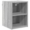 vidaXL Hangkast met opslag Grijs Sonoma 30 x 29,5 x 40 cm Bewerkt hout