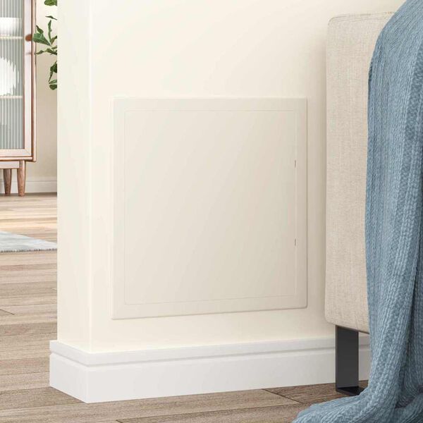 vidaXL Toegangs-panelen Wit 30 x 30 cm ABS Kunststof