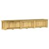 vidaXL Plantenbak verhoogd 291x50x50 cm ge&iuml;mpregneerd grenenhout