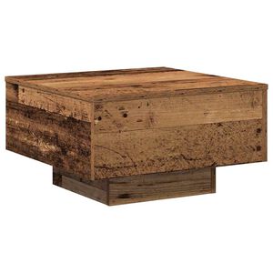 vidaXL Salontafel Oud Hout 55 x 55 x 31 cm