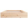 vidaXL Bedframe massief hout 90x190 cm