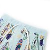 Kindershorts met trekkoord 140 gemêleerd zachtblauw