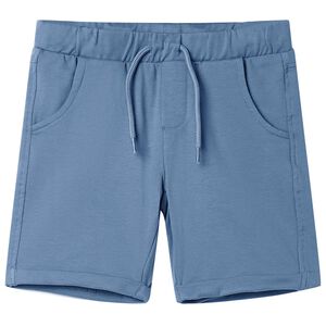Kindershorts met trekkoord 128 donkerblauw