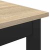 vidaXL Eettafels 140 x 80 x 75 cm METAAL