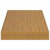 vidaXL Wandplank Wandgemonteerd Beige 50 x 23 x 4 cm Bewerkt hout