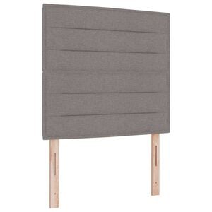 vidaXL Hoofdbord Taupe Stof