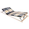 vidaXL Lattenbodem Bruin 90 x 190 cm Massief beukenhout