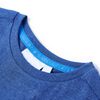 Kindershirt 116 gemêleerd donkerblauw