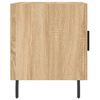 vidaXL Nachtkastjes 2 st 40x40x50 cm bewerkt hout sonoma eikenkleurig