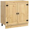 vidaXL Kast SKI HoningBruin 80 x 46 x 81,5 cm Massief grenenhout