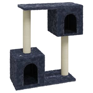 vidaXL Kattenmeubel met sisal krabpalen 60 cm donkergrijs