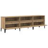 vidaXL TV-kast Artisan Eiken 150 x 30 x 45 cm Gemonteerd hout en ijzer