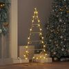 vidaXL Metalen kerstboom met standaard Goud 90 cm Poedergecoat staal
