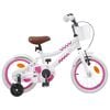 vidaXL Kinderfiets 12 Inch voor 2-4 jaar oud Wit