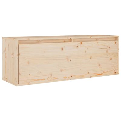 sofa werkgelegenheid vergeten vidaXL Wandkast 100x30x35 cm massief grenenhout kopen? | vidaXL.nl