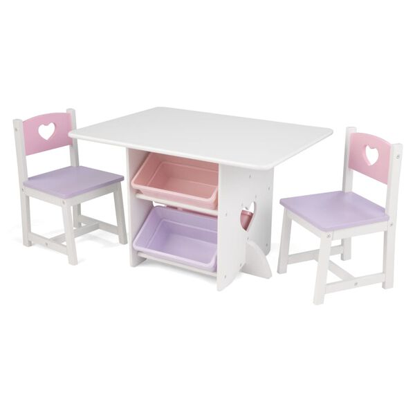 KidKraft Tafel met 2 stoelen Hart