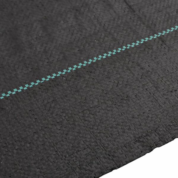 vidaXL Worteldoek 1x10 m polypropeen zwart