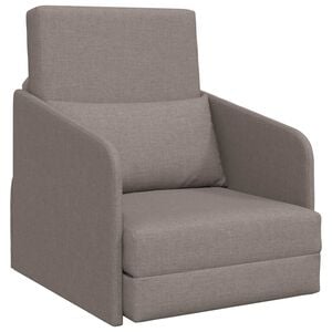 vidaXL Slaapbank Taupe 65 x 80 x 83 cm Stof