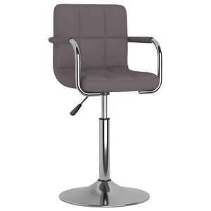 vidaXL Barkruk stof taupe