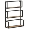 vidaXL Wandrek 60x20x85 cm ruw mangohout