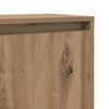 vidaXL Dressoir Artisan Eiken 97 x 29 x 75 cm Bewerkt hout