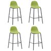 vidaXL 5-delige Barset stof groen