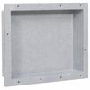 vidaXL Douchenis 41x51x10 cm matgrijs