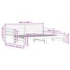vidaXL Slaapbank met onderschuifbed 90x200 cm massief grenenhout