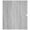 vidaXL Wastafelkast 100x38,5x45 cm bewerkt hout grijs sonoma eiken