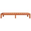vidaXL Bedframe zonder matras massief grenenhout wasbruin 100x200 cm