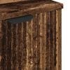 vidaXL Badkamertenk te kast Oud Hout 60,5 x 33,5 x 61 cm Bewerkt hout