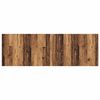 vidaXL Hoofdbord Met Kast met lade 3 pcs Oud Hout Bewerkt hout