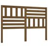 vidaXL Hoofdbord 141x4x100 cm massief grenenhout honingbruin