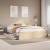 vidaXL Bedframe zonder matras met lades massief grenenhout 180x200 cm