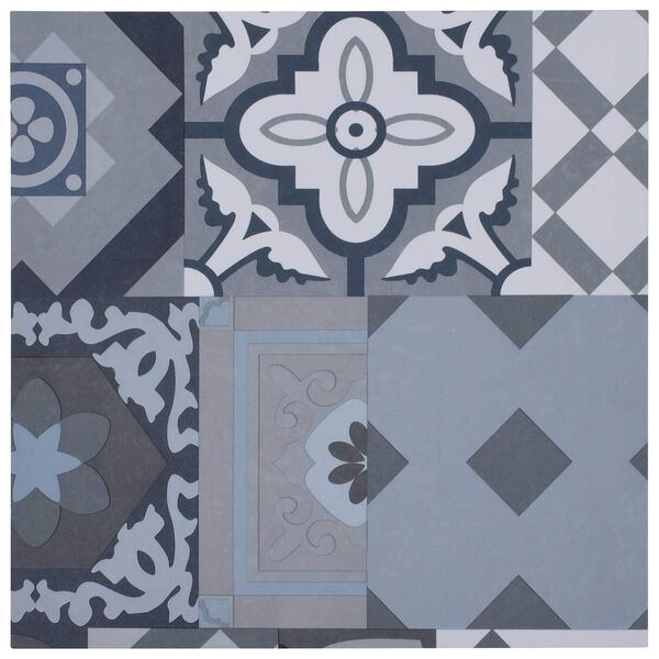 vidaXL Vloerplanken 55 pcs Multikleur 5,11 m&sup2; PVC