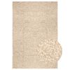 vidaXL Vloerkleed ZIZUR beige binnen en buiten 160x230 cm jute look