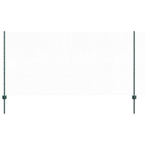 vidaXL Gelaste draadhek 10 x 1,2 m (B x H) PVC-Coated Staal Groen Mesh