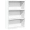 vidaXL Boekenkast 80x30x114 cm bewerkt hout wit