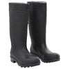 vidaXL Regenlaarzen maat 40 PVC zwart