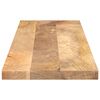 vidaXL Tafelblad rechthoekig 110x40x2,5 cm massief mangohout