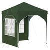 vidaXL Pop-up partytent 192 x 192 x 245 cm Groen
