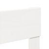 vidaXL Bedframe zonder matras massief grenenhout wit 140x200 cm