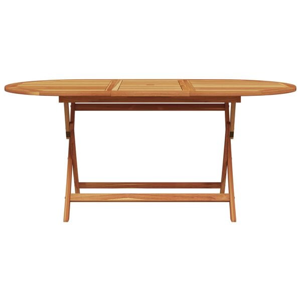 vidaXL Tuin eettafelset 7 pcs Grijs Massief Acaciahout