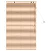 vidaXL Venetiaanse jaloezie Eiken Look 85 x 130 cm 35 mm